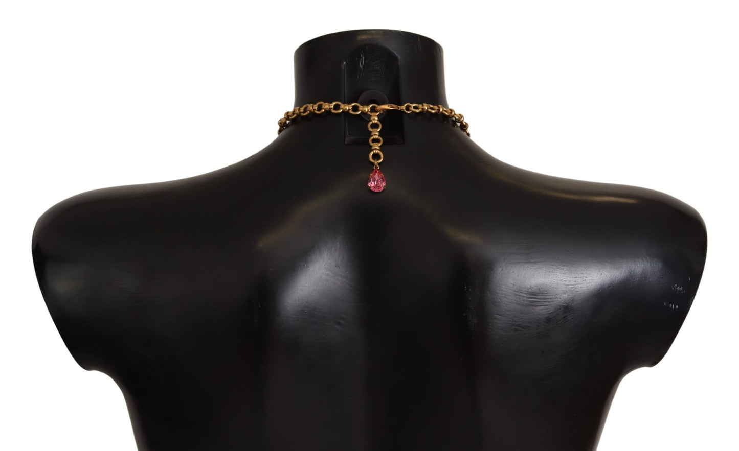 Dolce & Gabbana Gold Messing Sizilien Früchte Roses Statement Halskette