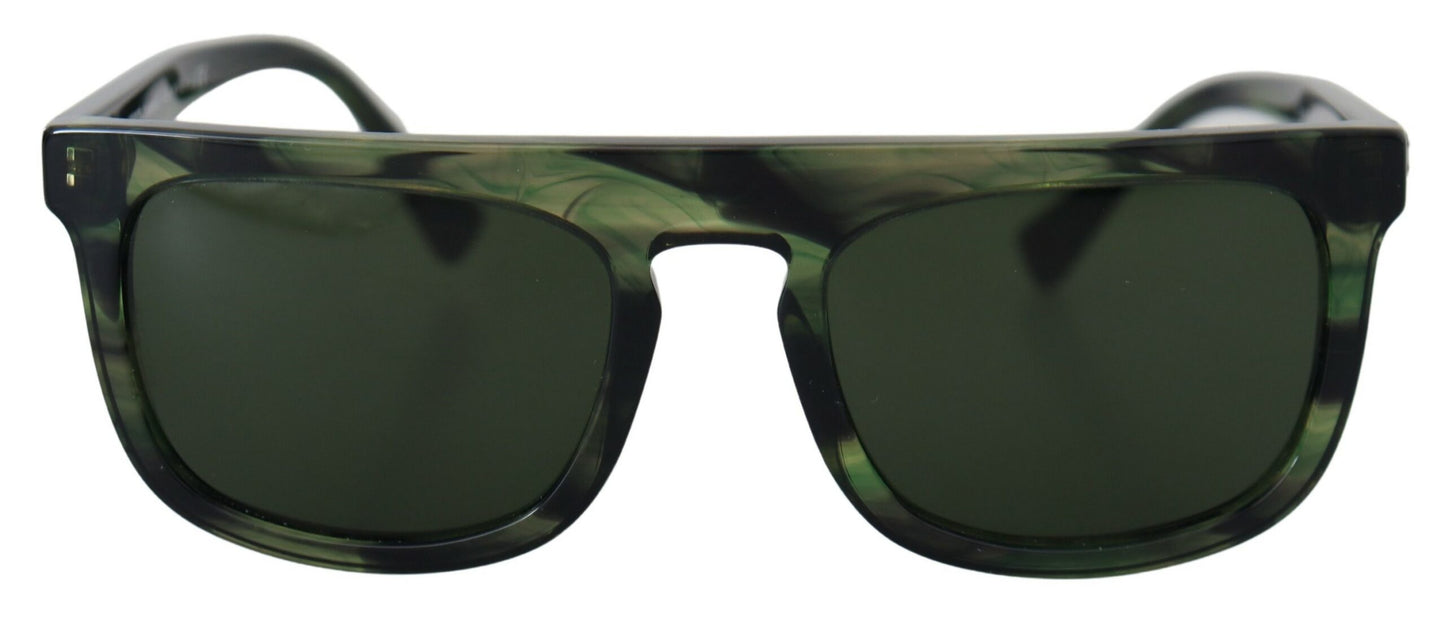 Dolce & Gabbana Green DG4288 Acetat Vollrandrahmen Sonnenbrille