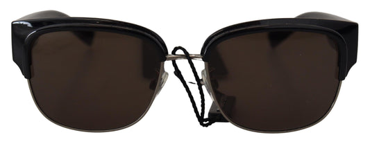 Dolce & Gabbana schwarzer Plastikquadratrahmen DG6137 Logo Frauen Sonnenbrille