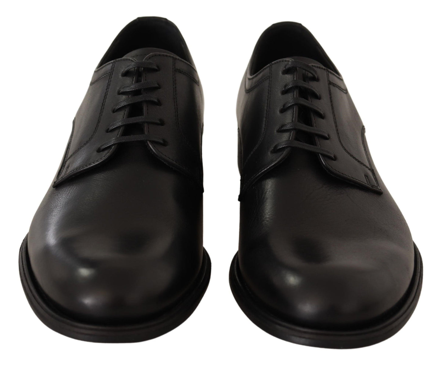 Dolce & Gabbana en cuir noir Lace Up Mens Formal Derby Chaussures
