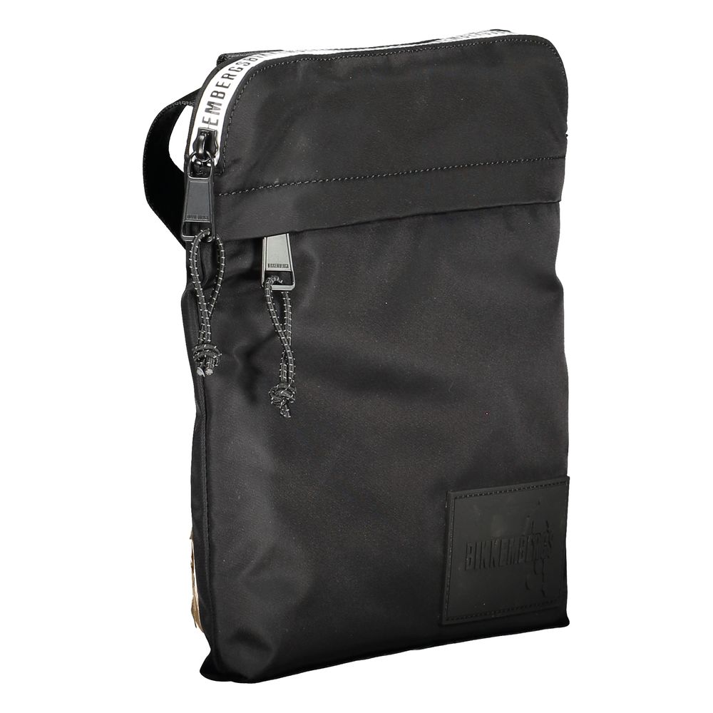 Bikkembergs Black Nylon Shoulder Bag
