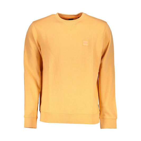 Hugo Boss Orange Cotton Sweater