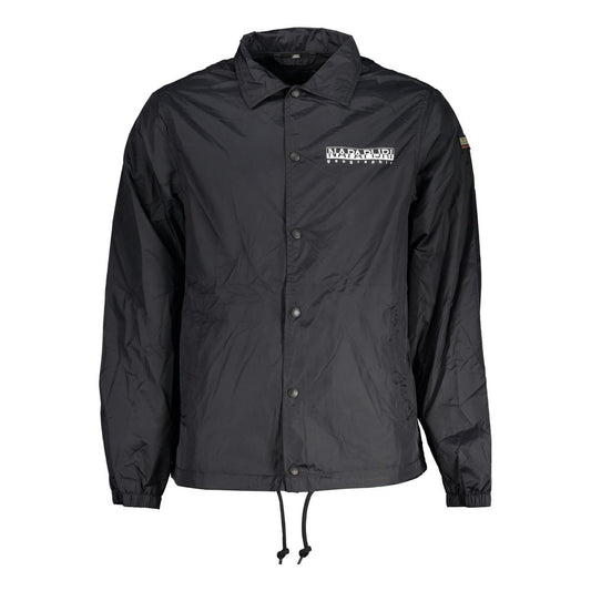 Napapijri Elegant Waterproof Sports Jacket with Contrast Details