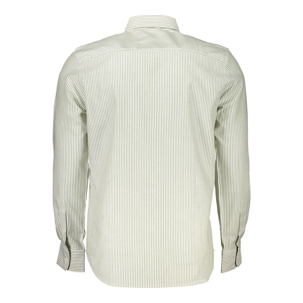 North Sails Eco-Friendly Striped Long Sleeve Button-Down Shirt