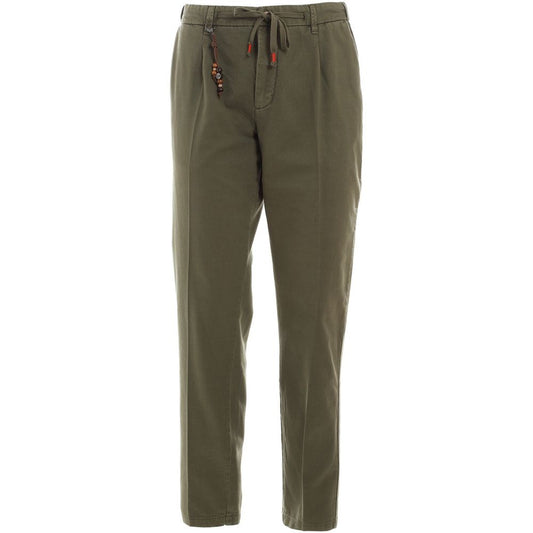 Yes Zee Elastic Waist Soft Cotton Trousers