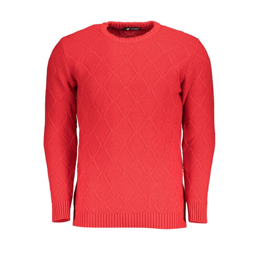 U.S. Grand Polo Red Fabric Sweater