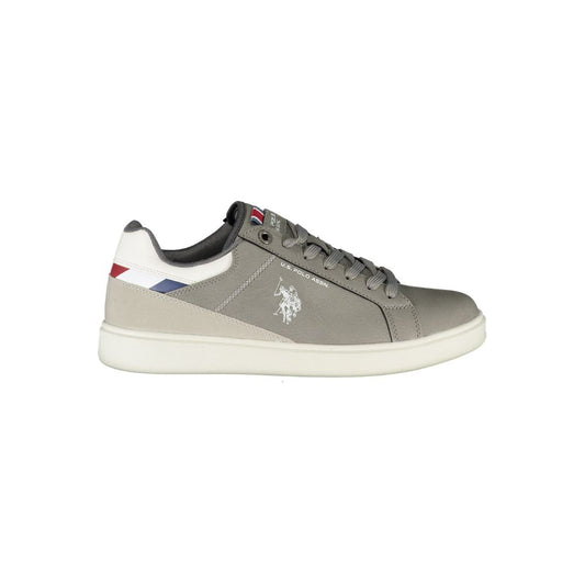 U.S. POLO ASSN. Sleek Gray Sneakers with Sporty Allure