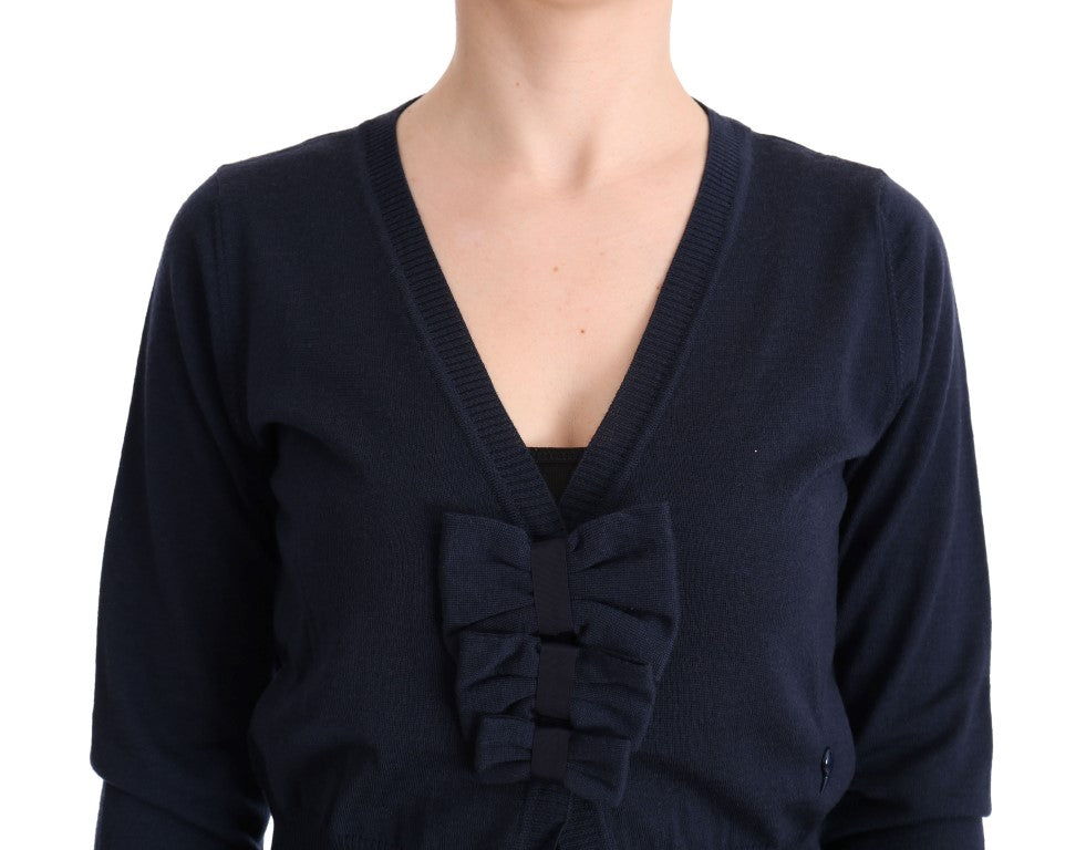 Marghi Lo 'Blue Woll Bluse Pullover