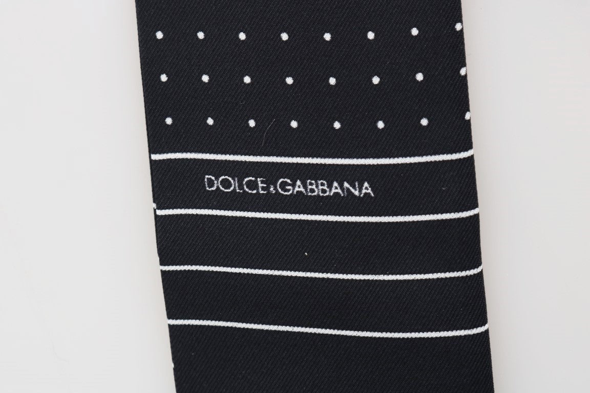Dolce & Gabbana blu scuro Polka SCARPA SEGI