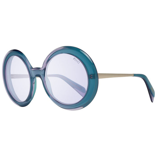 Emilio Pucci türkiser Frauen Sonnenbrille