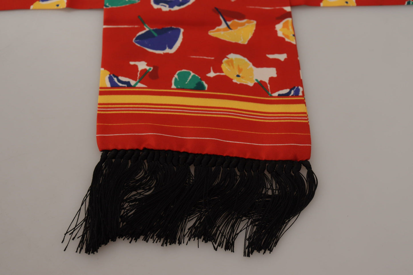 Dolce & Gabbana multicolore dg dg ombrellas a forma di scialle di frange