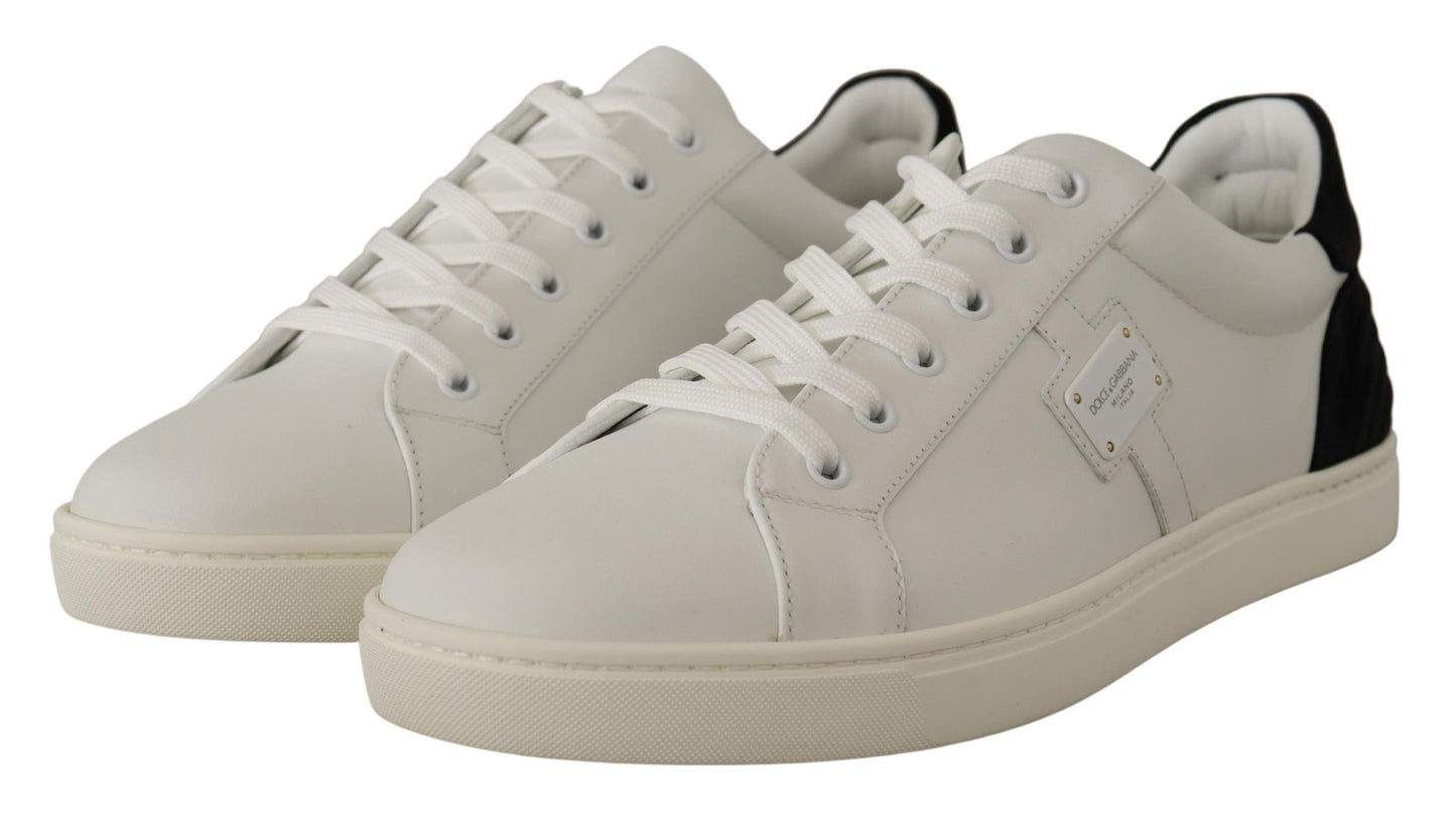 Dolce & Gabbana White Sidue White Sneaker