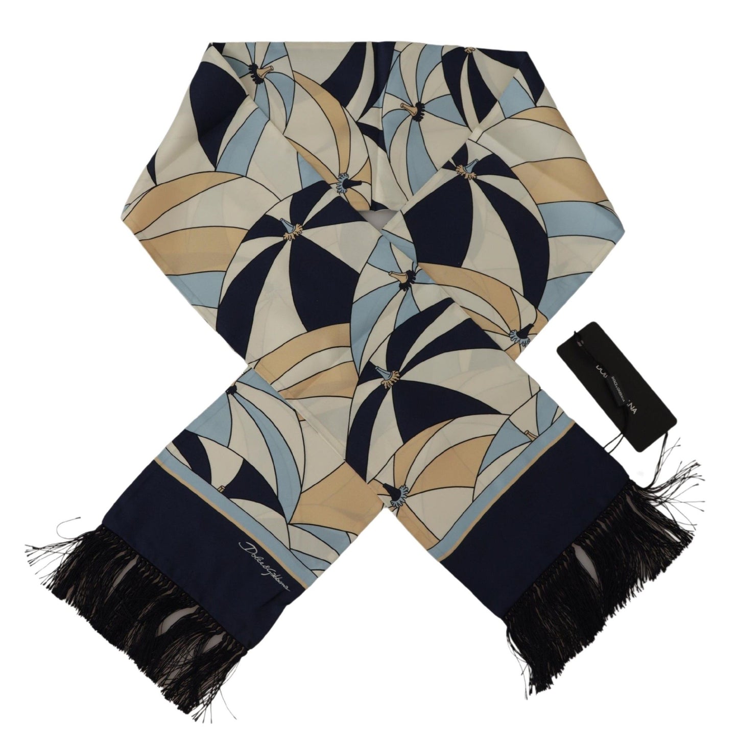 Dolce & Gabbana multicolore géométrique à motifs de châle à motifs géométriques DG Scarf