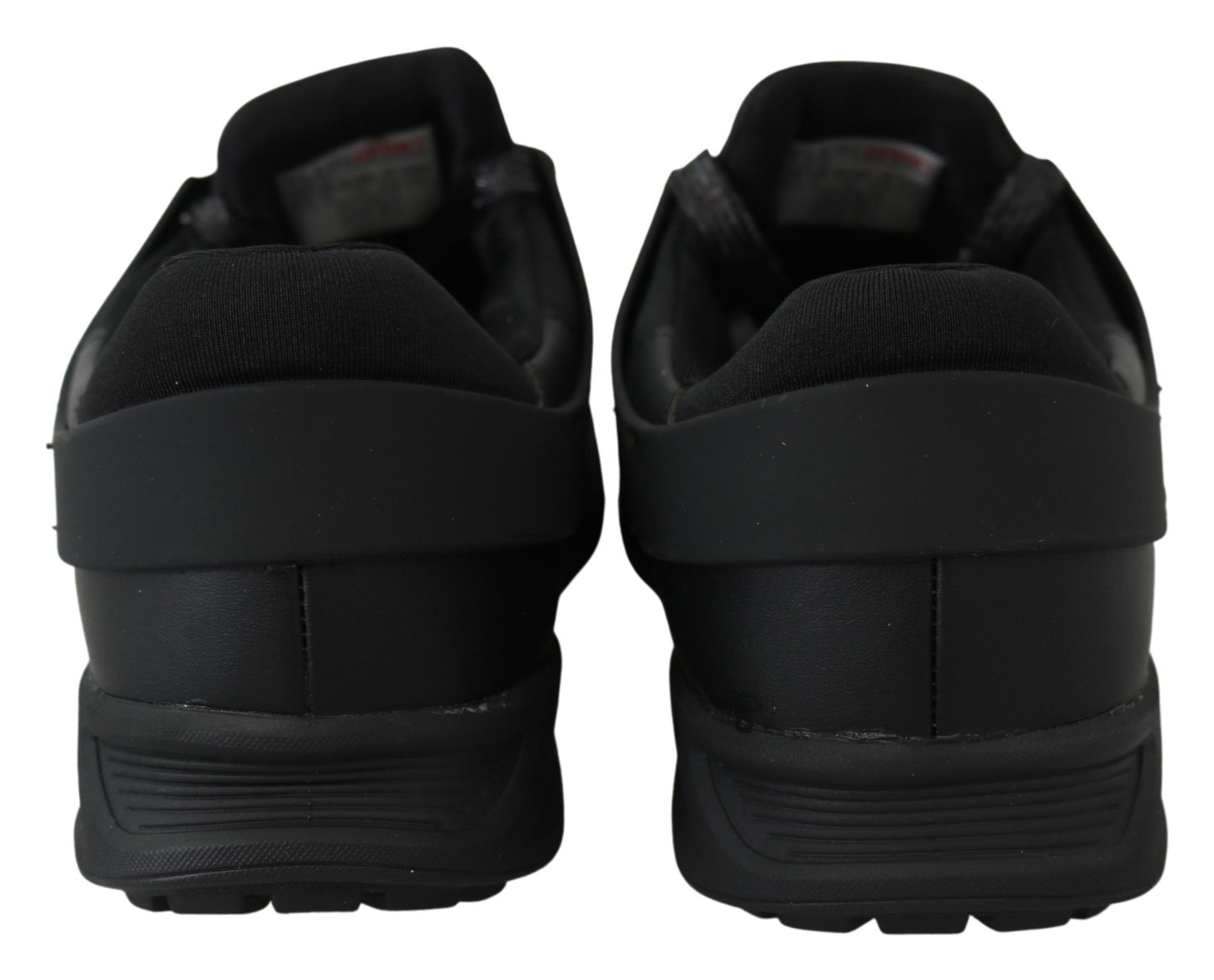 Plein Sport Black Polyester Runner Beth Sneakers Chaussures
