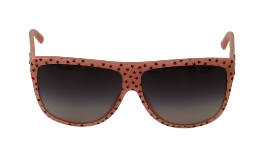 Dolce & Gabbana Braune Sterne Acetat Rahmen Frauen Schatten Sonnenbrille