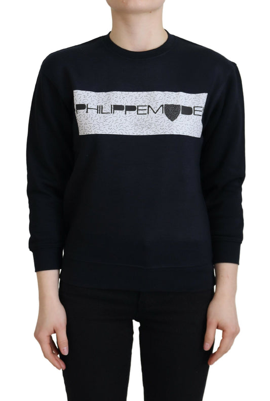 Philippe Model Black Printed Long Sleeves Pullover Pullover