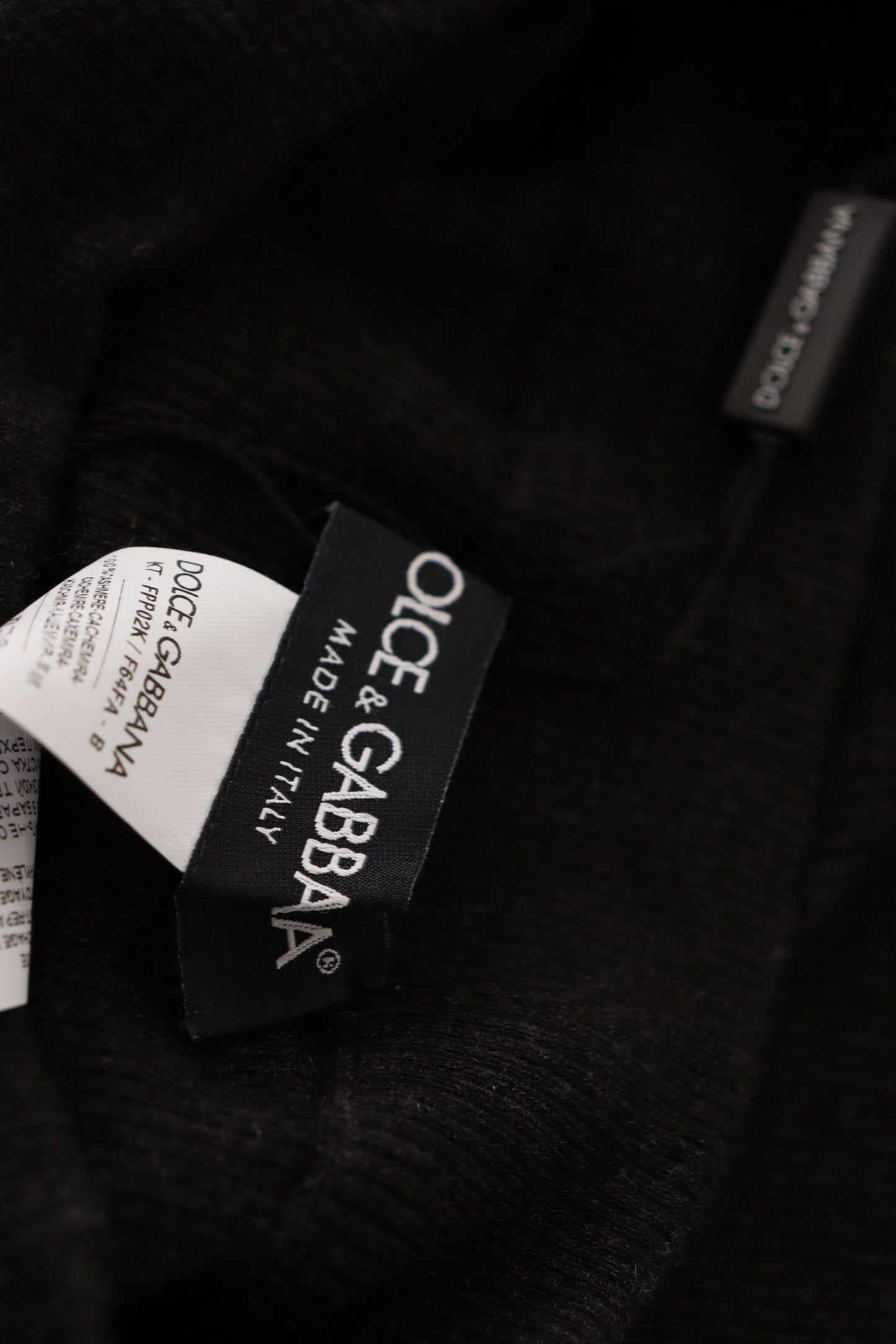 Dolce & Gabbana Grey Cashmere Strumpfhosen Strumpfhosen Socken ausgestattet