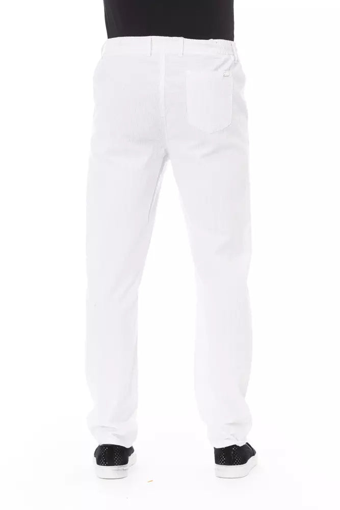 Baldinini Trend en coton blanc et pantalon