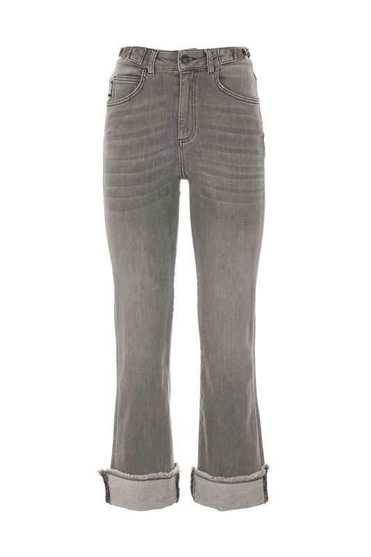 Jean et pantalon de coton gris imparfait