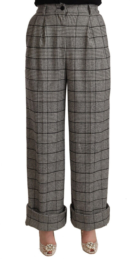 Pantaloni per pantaloni dritti dritti di Dolce & Gabbana Grey