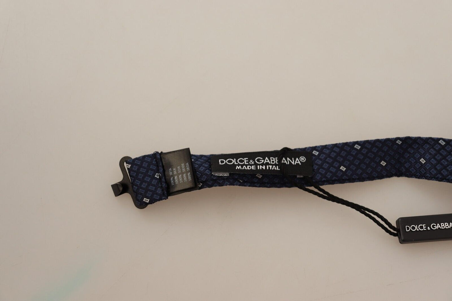 Dolce & Gabbana blu scuro Motchy Regolable Neck Papillon Wok