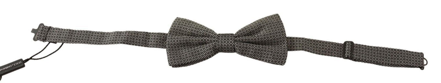 Dolce & Gabbana Elegant Multicolor Silk Bow Tie