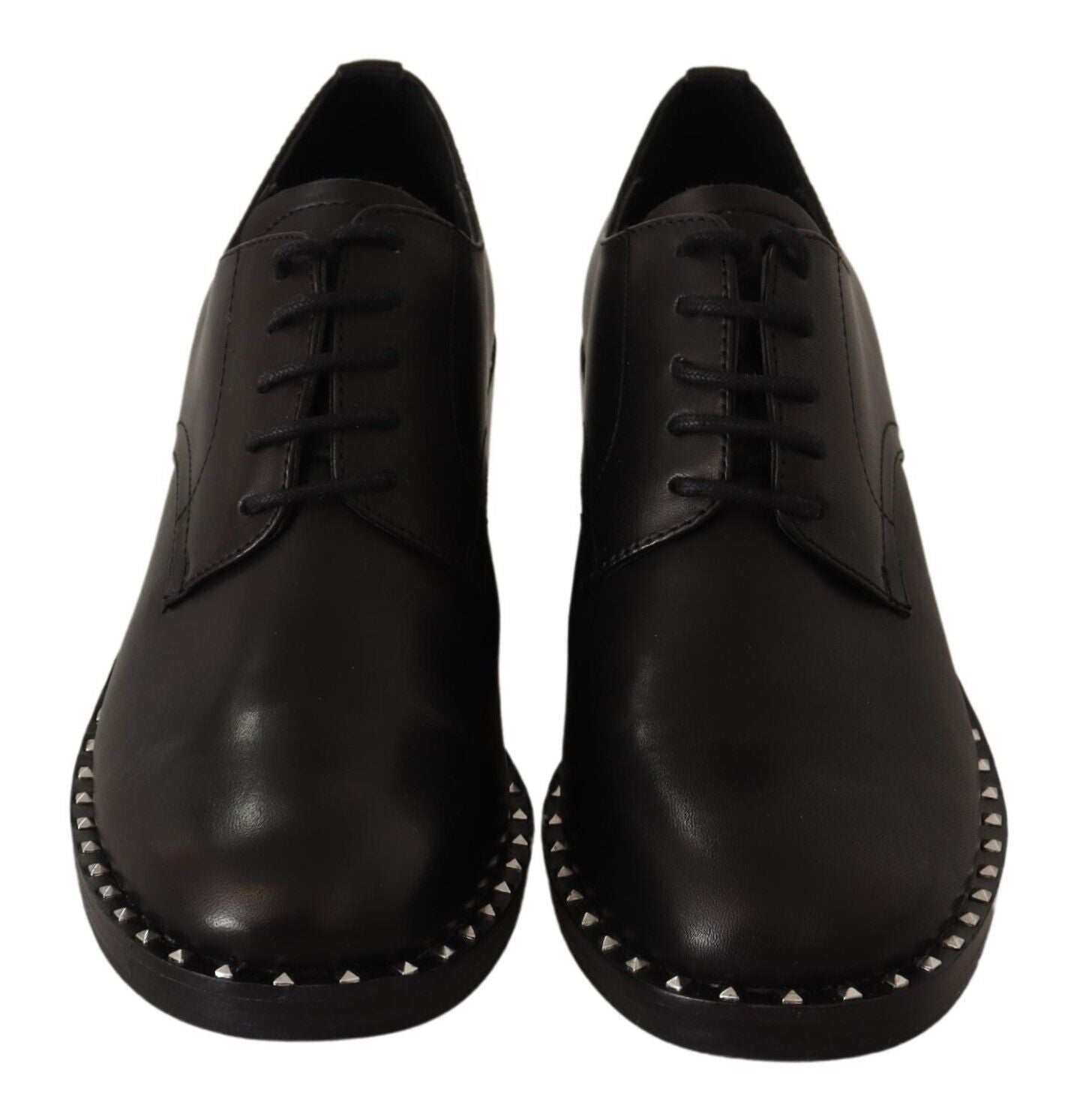 Asche schwarzer Lederblock mittelschweren Schnürenschuh Schuhen Schnüren