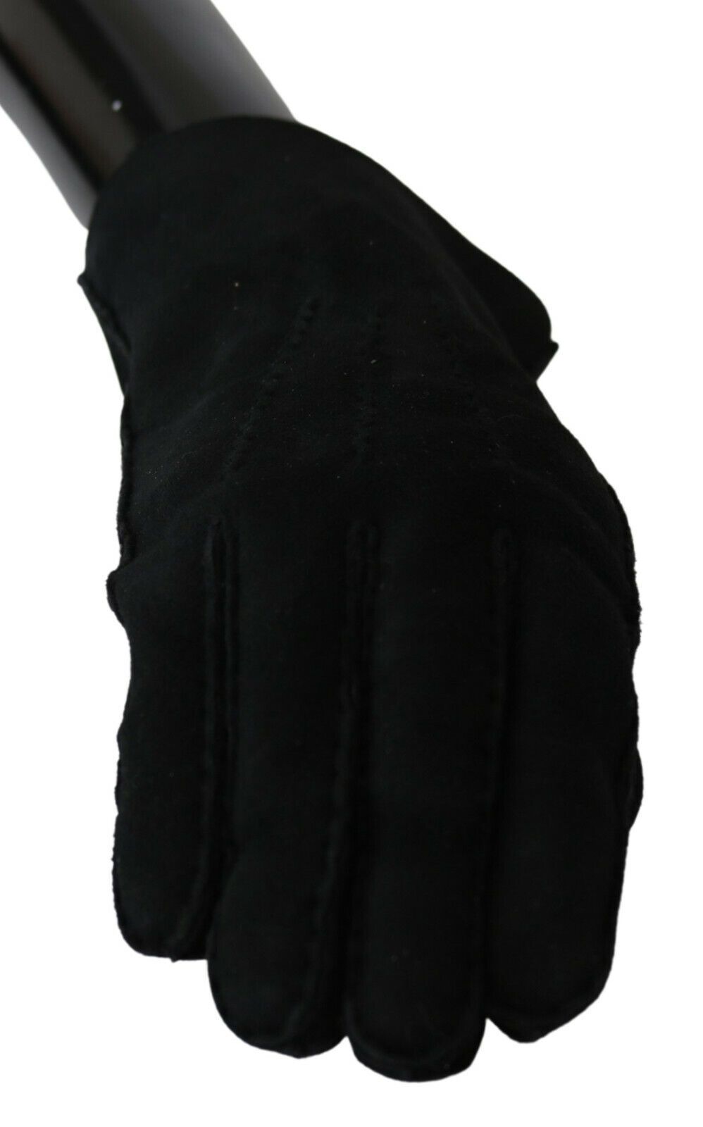 Dolce & Gabbana in pelle nera motociclettista guanti guanti
