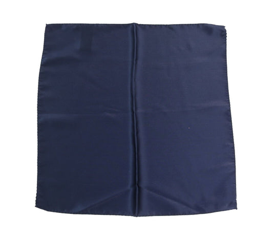 Dolce & Gabbana blu 100% di seta Square Scarpa per fazzoletto