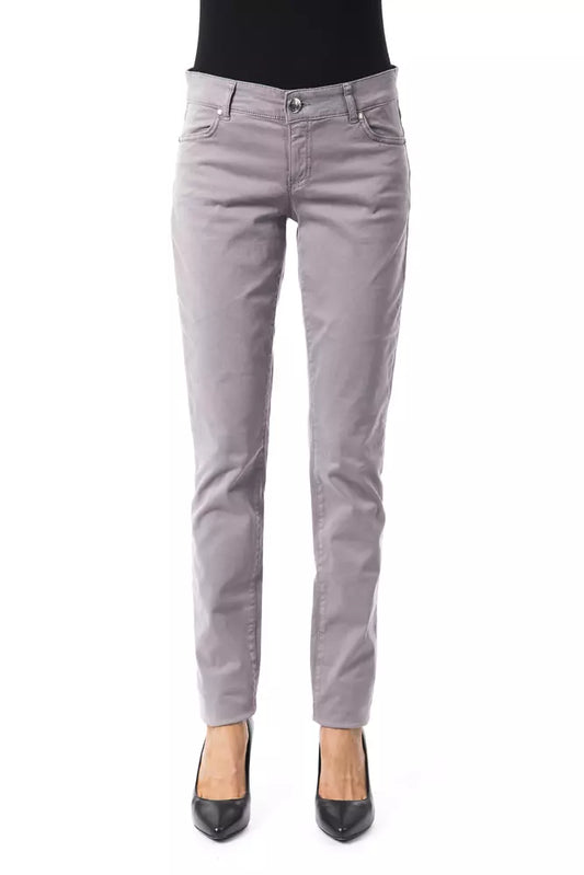 Byblos jeans di cotone grigio e pantalone