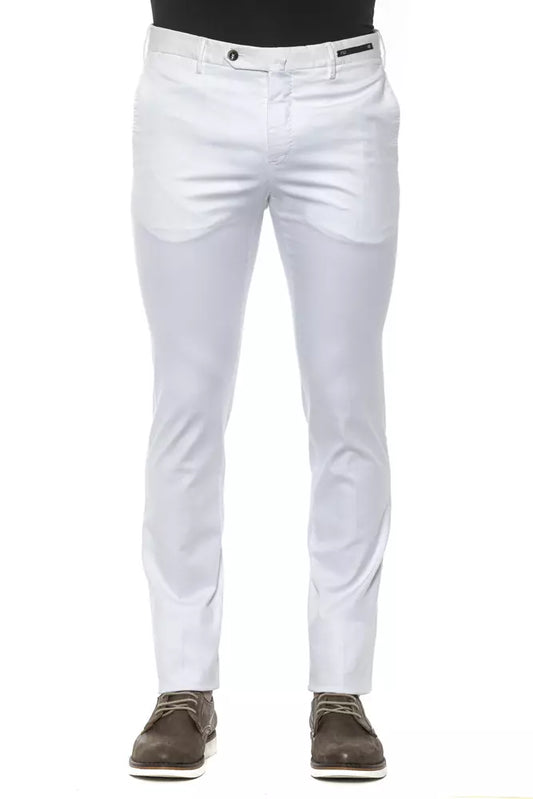 Pt Torino Jouan en coton blanc et pantalon