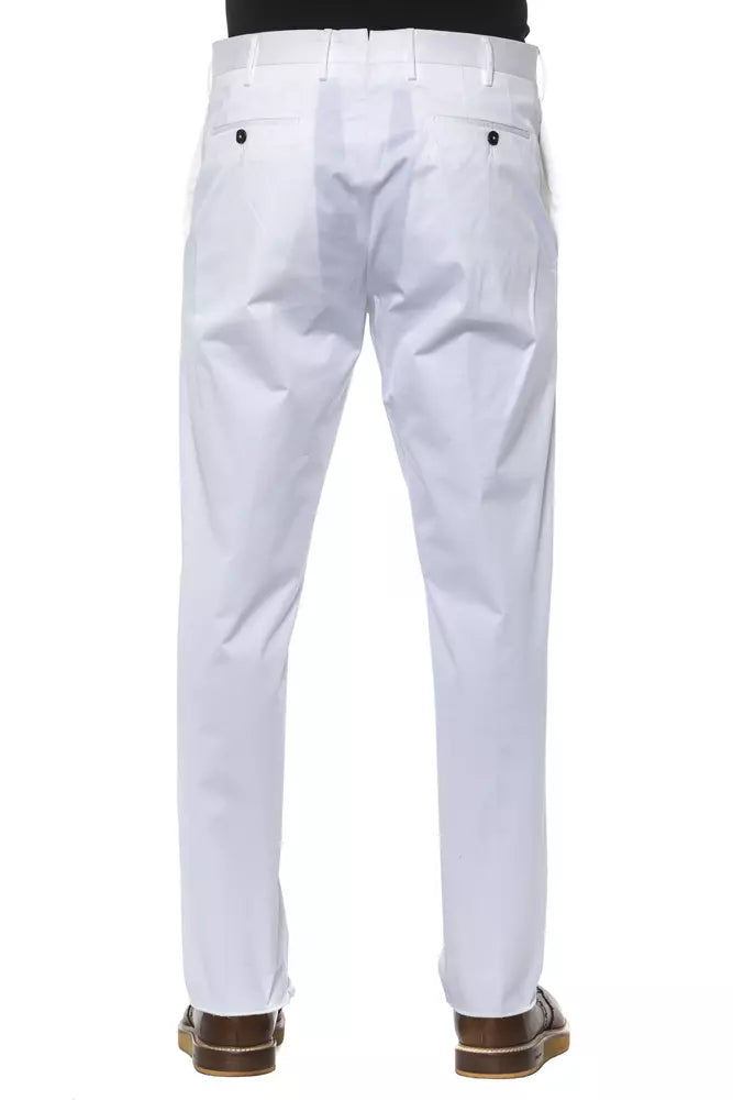Pt Torino Jouan en coton blanc et pantalon