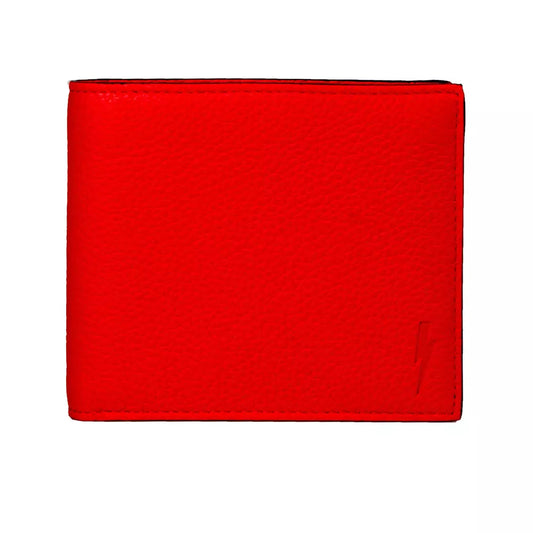 Neil Barrett Red Leder Brieftasche